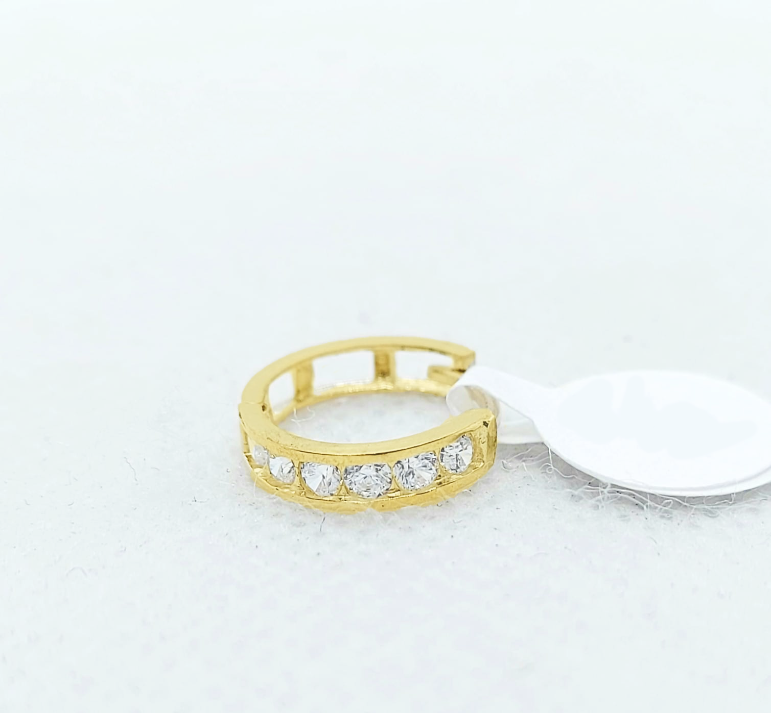 Gold Baby Hoop